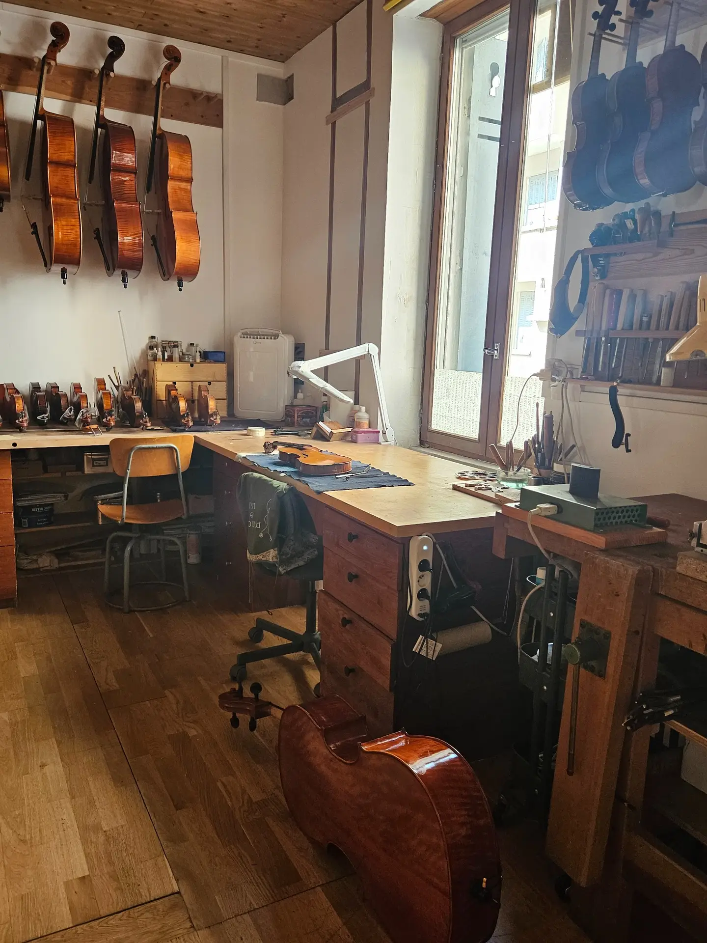 Pelloux & Lee - Luthier - Notre atelier